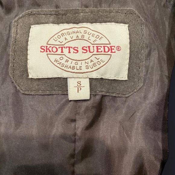 SKOTTS SUEDE Jacket #westernvibes Premium Quality Washable Suede. US S ptp 17.5 - Picture 2 of 13